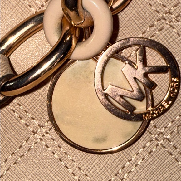 💜Michael Kors Cynthia Satchel Dusty Rose - Picture 12 of 14